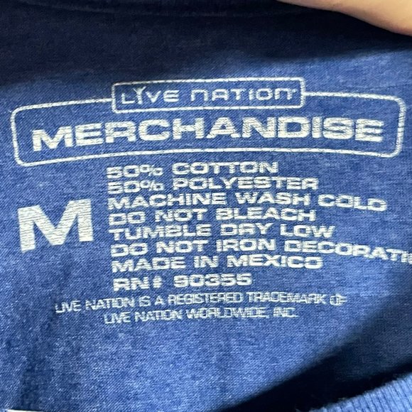 Lil Wayne live nation fitted t-shirt medium - Picture 3 of 5